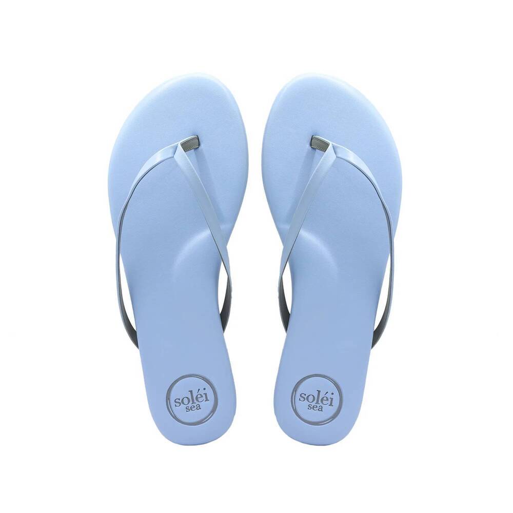 NEW SOLEI SEA women's indie thin strap sandal in periwinkle